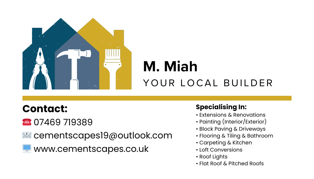 Mohammed Miah Business Card 2